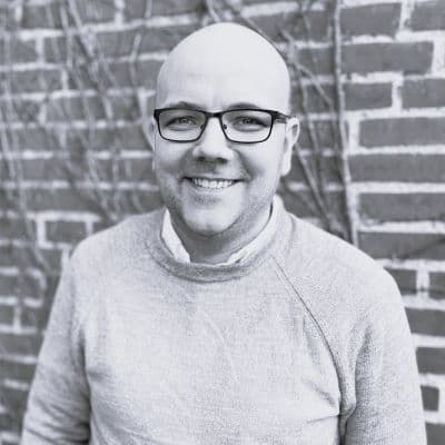Portrait of Mathias Hove, software developer and owner of Appelta